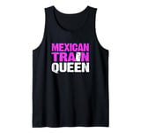 Womens Mexican Train Queen Dominoes Queen Tank Top