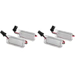 4X Auton Led-Rekisterikilven Valo Yhteensopiva Xf X250 Xj X351 Kanssa