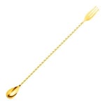 NARANJA 42cm, Trident Barspoon – Gold