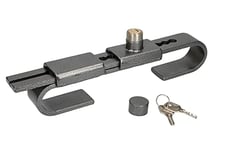 Verrouillage de porte antivol réglable de 220 à 430 mm (38 mm.) Serrure de porte Camion pour conteneurs, semi-remorques avec dépanneaux. Acier durci