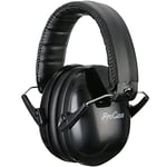 Procase Casque Anti Bruit Enfant, Casque Pliable Réglable Confortable, avec Une Atténuation de SNR 34dB, Serre-tête Souple pour Milieu Bruyant ou Stressant-Noir