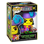 FUNKO POP DISNEY VILLAINS CAPITAN HOOK UNCINO NOIRLIGHT ÉDITION SPÉCIALE 1081