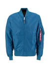 Alpha Industries Men's MA-1 TT Flight Jacket, Naval Blue, 5 XL