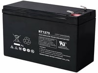 Batterie au plomb 12 V / 7,2 Ah avec connecteur plat 4,8 mm - 86,4 Wh - Revolt