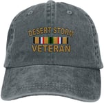 MiniMini Desert Storm Veteran Sandwich Cap Denim Hats Baseball Cap