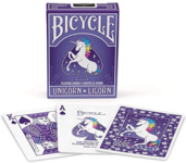 Bicycle Purple Unicorn Playing Cards