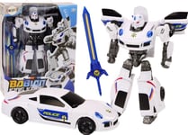 Auto-Robot 2-In-1 Transformation Police Car