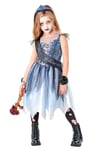 Miss Halloween Prom Queen Princess Girls Costume Horror Ghost Fancy Dress Outfit