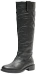 Geox D Catria Knee high boot, black, 6.5 UK