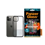 PanzerGlass - ClearCase Apple iPhone 12 - 12 Pro - Black