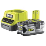 Batterie et chargeur Li-Ion Ryobi RC18120-150 18V 5,0 Ah -...