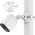 Lot De 2 Supports Universels Pour Caméra De Surveillance Arlo Pro 4, Arlo Pro 3, Arlo Pro 2, Eufycam 2C/2C Pro/3/3C Eufycam 1 Et 2, Eufycam E, Arlo Ultra Arlo Ultra 2 (Blanc)[ONE142775]