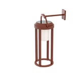 Lucande - Tilena Round Solcellelampe Rust