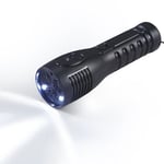 Linghhang - Répulsif ultrasonique portable noir pour chiens avec bouchon anti-aboiement led, rechargeable et sans danger pour les chiens.