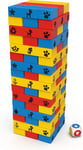 LA PAT PATROUILLE - TOUR JENGA La Pat' Patrouille - 48 Blocs Et 1 Dé -4 Ans Et +