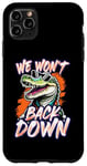 Coque pour iPhone 11 Pro Max We Won't Back Down Vintage Swamp Gator