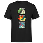 Pokemon Generation 2 Intro Men's T-Shirt - Black - XL