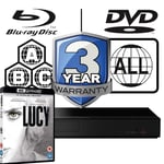 Panasonic Blu-ray Player DP-UB150EB-K All Zone Code Free MultiRegion 4K & Lucy