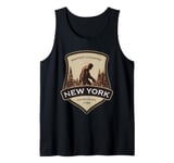 New York with a Bigfoot, or a Sasquatch Tank Top