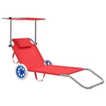 Ergonomique - Chaise Longue de Jardin - Fauteuil de Jardin, Bain de soleil Transat Bain relax Chaise Camping Pique-Nique - pli🍦9498