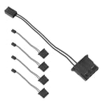 IDE to 3 Pin Fan Power Cable Molex D Plug Power to 3 Pin Connector Computer4327