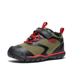 KEEN Tread Rover Waterproof Sneakers, Martini Olive/Red Carpet, 7 UK Child