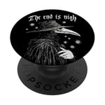 The End Is Nigh Plague Doctor PopSockets PopGrip Adhésif