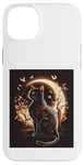 Coque pour iPhone 14 Plus Belle illustration de chat de minuit pour chat, maman, papa