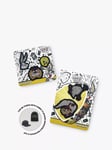 Fabric Flavours Kids' Bugs Bunny/Looney Tunes Interchangeable Badgeables, Pack Of 2, Multi