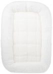 MidWest Homes for Pets Pet Bed for Dog Carrier & Travel Carrier; Pet Bed Fits 48.26 cm Plastic Pet Carriers for Toy Dog Breeds & Small Cats; White; 40818-F