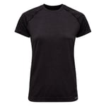 Hummel Ici Seamless T-shirt - Svart Dam, storlek Large