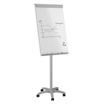 Rocada Flipchart 616K (B X H) 1860 Mm X 640 Mm Kan Viskes Ren, Kan Skrives På, Inkl. Holder, Magnetisk R616102