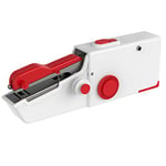 Cenocco Portable Beginner Manual Mini Handheld Sewing Machine Red CC9073-RD, Plastic