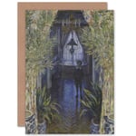 Claude Monet A Corner Of The Apartment Fine Art Greetings Card Plus Envelope Blank inside