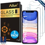 Screen Protector For Iphone 11 Iphone Xr Tempered Glass 3 Pack Next Day Delivery