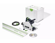 Scie plongeante FESTOOL TS 55 FEBQ-Plus-FS - Avec lame Ø160 mm Wood + Rail FS1400/2 + Systainer SYS3 M 337 - 577010