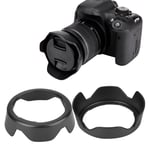 New EW-60CⅡ Camera Mount Lens Hood For EF S 18-55mm F 3.5-5.6 II Lens