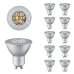 10 X Paulmann Ampoule LED Réflecteur 3,5W = 20W GU10 2700K Blanc Chaud 200lm