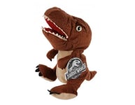 TCC Global Peluche Marionnette Jurassique World Pantin T-Rex pour Enfants Grande 25 cm 1776 - Unique,