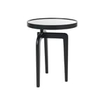 Schönbuch - Ant Side Table, Smoked Glass, Black - Svart - Sidobord - Glas/MDF/Trä