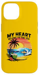 iPhone 14 My Heart Belong To The Sea Beach Lifestyle Case