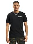 Brandit Mens Security T-Shirt, Black Security, 4XL UK