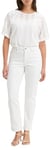 Levi's Women's Classic Straight Jeans, Simply White, 28W / 32L