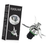 Toolive - Groupe Couteaux Lame pour Vorwerk Thermomix Bimby TM6 tm 6 en Acier Inoxydable Mélangeur de Remplacement Robot Cuisine