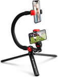 Monopode Flexible,Selfie Stick Trépied Monopode avec Bluetooth pour Gopro,Trépied Portable Mini avec 1/4"" Screw Clip Téléphone pour iPhone XS Max, Samsung et Android Téléphone