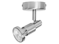 Ledvance Led Spot Grau, Utanpåliggande Spotlight, Gu10, 1 Lampor, Led, 2,6 W, Silver