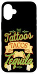 iPhone 16 Plus Tattoos Tacos Tequila Tex-Mex Tattooer Case