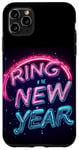 Coque pour iPhone 11 Pro Max Bague vibrante dans le costume de discours du Nouvel An