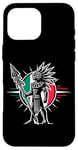 Coque pour iPhone 16 Pro Max Aztec Warrior Mask Ancient Civilization Mexican Heritage