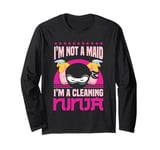 Cleaning Lady | Housekeeping | I'm A Cleaning Ninja Long Sleeve T-Shirt